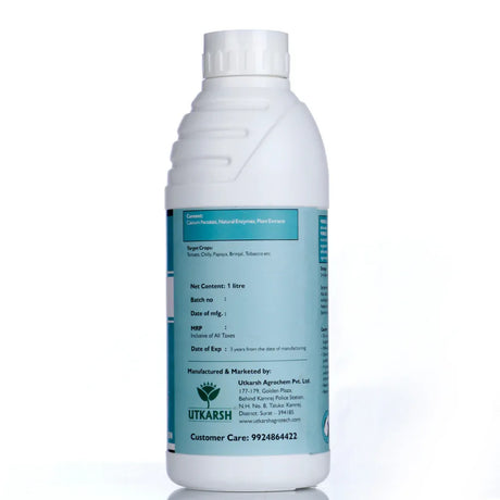 Viroz | Natural Plants Extract | Viricide - Controls Yellow Mosaic & Leaf Curl Virus Sucking Pests- Aphids and White Fly - Utkarsh Agrochem Pvt ltd. 