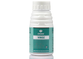 Viroz | Natural Plants Extract | Viricide - Controls Yellow Mosaic & Leaf Curl Virus Sucking Pests- Aphids and White Fly - Utkarsh Agrochem Pvt ltd. 