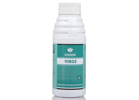 Viroz | Natural Plants Extract | Viricide - Controls Yellow Mosaic & Leaf Curl Virus Sucking Pests- Aphids and White Fly - Utkarsh Agrochem Pvt ltd. 