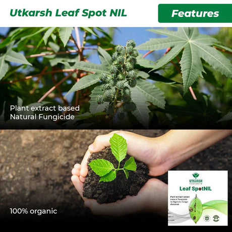 LeafspotNIL - Plant Extract-Based Natural Fungicide - Utkarsh Agrochem Pvt ltd. 