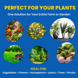 Zinc - 12% EDTA Chelated, 100% Water Soluble Fertilizers for Plants, Micronutrient for Green Foliage, Home Garden, Plant Growth Booster | ZinGap - Utkarsh Agrochem Pvt ltd. 