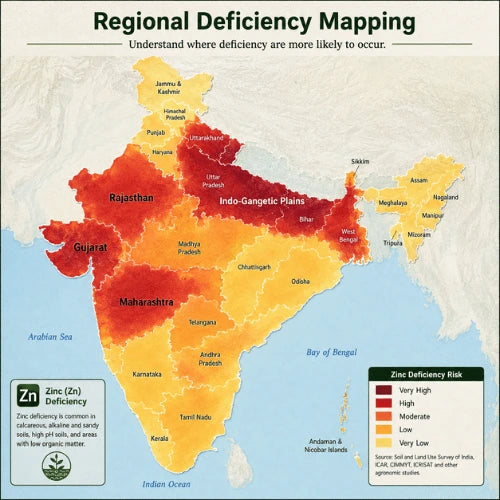 Regional Deficiency Map