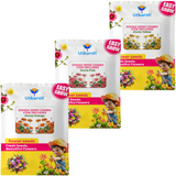 Utkarsh Zinnia Flower Seeds - Combo Pack of 6 | Orange, Yellow, White, Red, Pink & Zinnia Mix | Beautiful Blooms with 90% Germination Rate | Easy-to-Grow Flowers for Vibrant Home Gardens