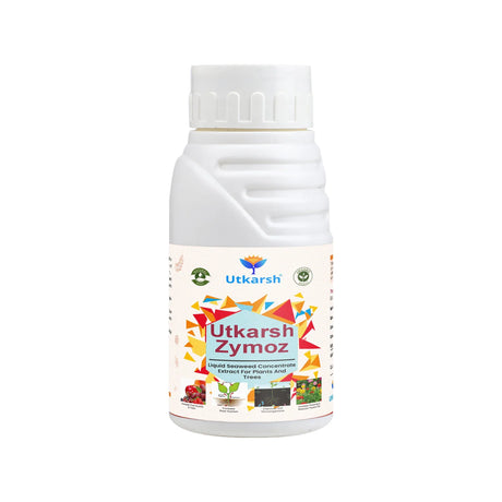 Liquid Seaweed Concentrate Extract, Fertilizer for Plants Home Garden and Trees, Biostimulant - Zymoz - Utkarsh Agrochem Pvt ltd. 