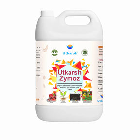 Liquid Seaweed Concentrate Extract, Fertilizer for Plants Home Garden and Trees, Biostimulant - Zymoz - Utkarsh Agrochem Pvt ltd. 