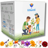 Seasonal Flower DIY Kit for Gifting | Best Return Gift For Kids Birthday Party | Eco-Friendly, Easy-to-Grow Kit for Home & Kitchen Gardening - Utkarsh Agrochem Pvt ltd. 