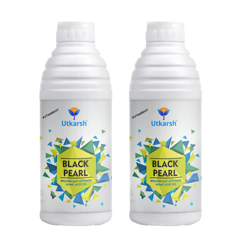 Black Pearl – L (Biologically Activated Humic Acid 12%) Biostimulant - Utkarsh Agrochem Pvt ltd. 