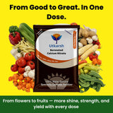 Boronated CAN - Boronated Calcium Nitrate for Plants, 100% Water Soluble Fertilizer, Boosts Healthy Flower and Fruit Growth & Yield in Plants - 25 Kg Bag - Utkarsh Agrochem Pvt ltd. 