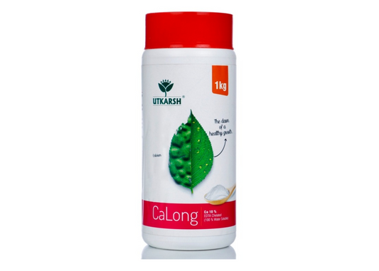Utkarsh CaLong (Calcium-Ca 9%, EDTA Chelated) (100% Water Soluble Foliar Spray) (EDTA Chelated Fertilizers)