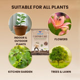 Castor Oil Cake Fertilizer for Plants | Organic Castor Khali Compost Powder for Home Garden, Manure for Flowers, Vegetables & Lawn - Utkarsh Agrochem Pvt ltd. 