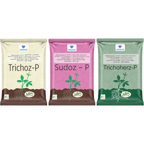 Fungus Control Combo - Trichoz-P + Trichoherz-P + Sudoz-P - Utkarsh Agrochem Pvt ltd. 