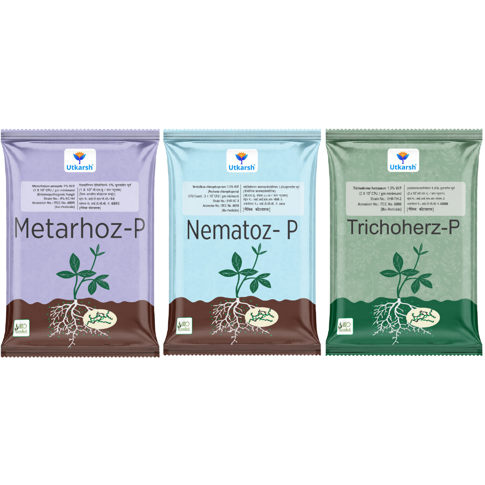 Nematode Control Combo - Nematoz-P + Metarhoz-P + Trichoherz-P