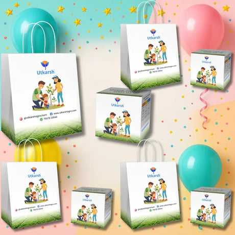 Seasonal Vegetable DIY Kit for Gifting | Best Return Gift For Kids Birthday Party | Eco-Friendly, Easy-to-Grow Kit for Home & Kitchen Gardening - Utkarsh Agrochem Pvt ltd. 