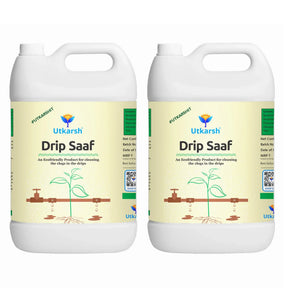 Drip Saaf (Eco-Friendly Product for Cleaning Drip System | Biodegrades Organic Stuffs in the Drips) - 20 Liter - Utkarsh Agrochem Pvt ltd. 