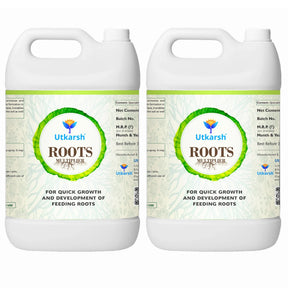 Roots Multiplier (For Quick Hairy Roots Formation) Plant Food for Healthy Roots - 20 Litre - Utkarsh Agrochem Pvt ltd. 