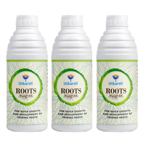Roots Multiplier (For Quick Hairy Roots Formation) Plant Food for Healthy Roots - Utkarsh Agrochem Pvt ltd. 