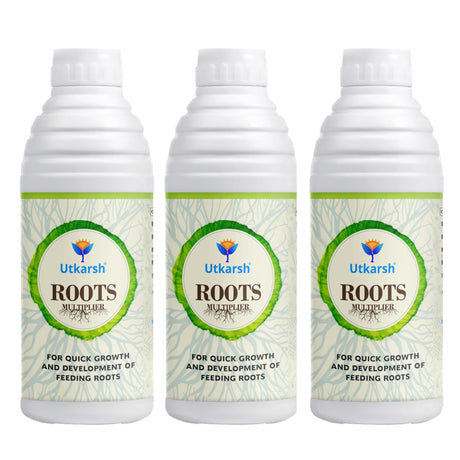 Roots Multiplier (For Quick Hairy Roots Formation) Plant Food for Healthy Roots - Utkarsh Agrochem Pvt ltd. 