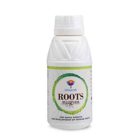 Roots Multiplier (For Quick Hairy Roots Formation) Plant Food for Healthy Roots - Utkarsh Agrochem Pvt ltd. 