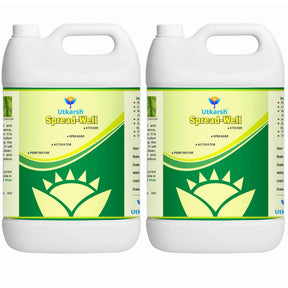 Spread-Well | Normal Spreader, Sticker, Activator for Plants, Non-Ionic Plant Input, Organic Spreader for Seeds and Fertilizers, 20 Liter - Utkarsh Agrochem Pvt ltd. 