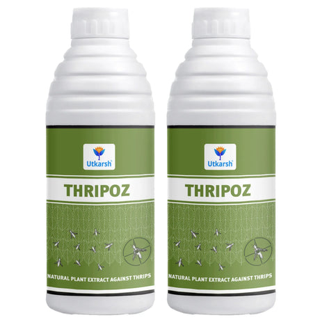 Thripoz | Natural Plants Extract Against Thrips | Natural Plant Protector for Sucking Pests- Aphids and White Fly - Utkarsh Agrochem Pvt ltd. 