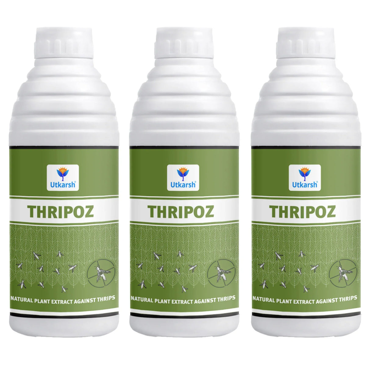 Thripoz | Natural Plants Extract Against Thrips | Natural Plant Protector for Sucking Pests- Aphids and White Fly - Utkarsh Agrochem Pvt ltd. 