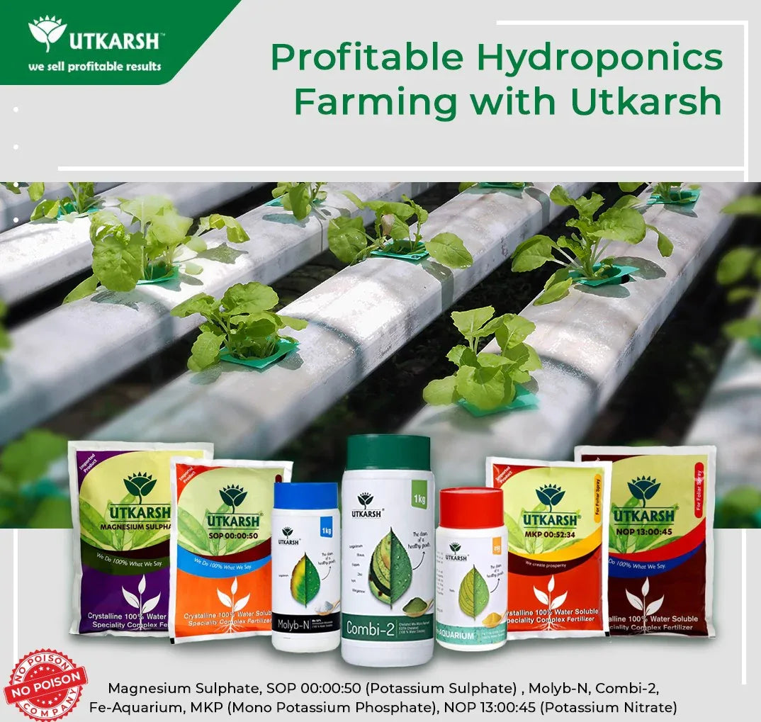 UTKARSH Media and Fertilizers For Hydroponics Brochure - Utkarsh Agrochem Pvt ltd. 