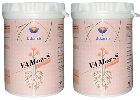 Mycorrhiza Powder with 5000 IP/gm, Bio Fertilizers for Plants, Root Growth, Plant Health Promoter, Home Garden | Vamoz - S - Utkarsh Agrochem Pvt ltd. 