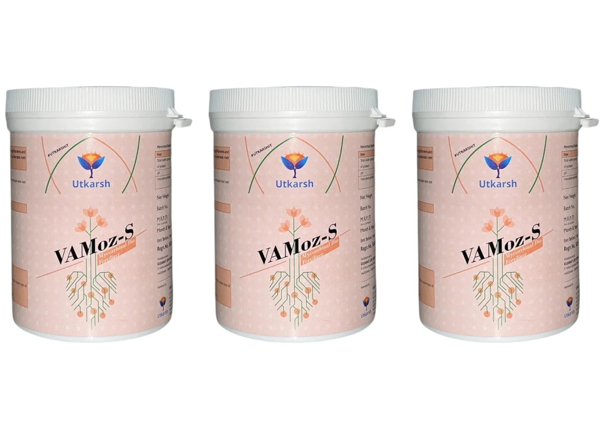 Mycorrhiza Powder with 5000 IP/gm, Bio Fertilizers for Plants, Root Growth, Plant Health Promoter, Home Garden | Vamoz - S - Utkarsh Agrochem Pvt ltd. 