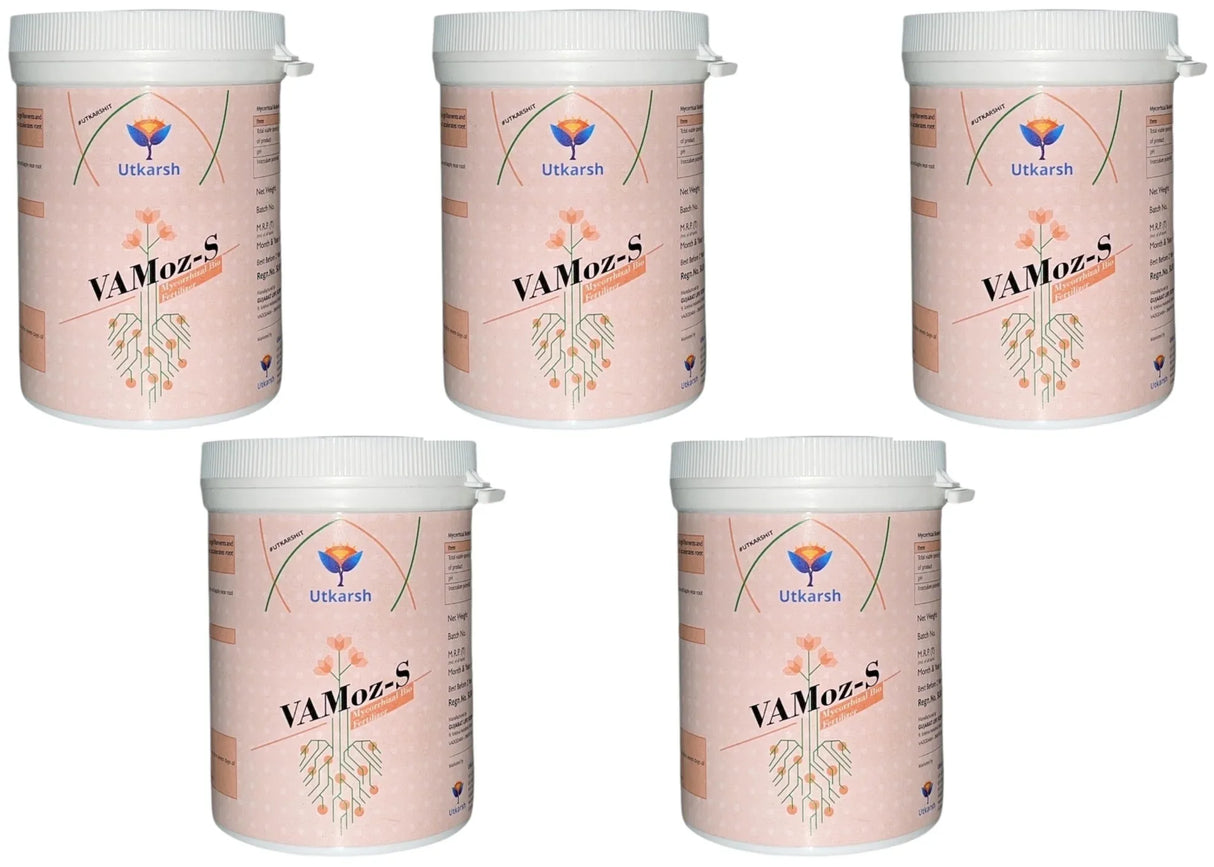 Mycorrhiza Powder with 5000 IP/gm, Bio Fertilizers for Plants, Root Growth, Plant Health Promoter, Home Garden | Vamoz - S - Utkarsh Agrochem Pvt ltd. 