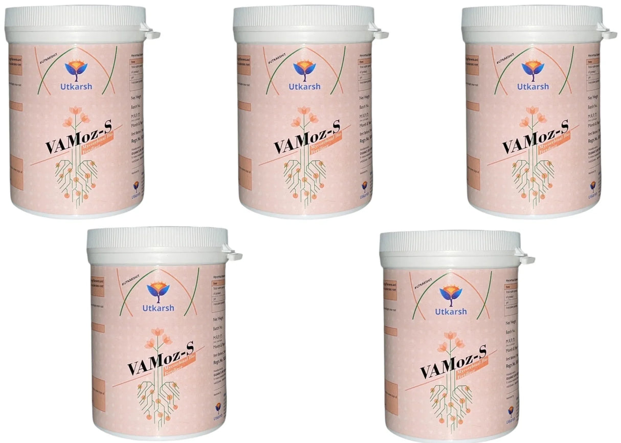 Mycorrhiza Powder with 5000 IP/gm, Bio Fertilizers for Plants, Root Growth, Plant Health Promoter, Home Garden | Vamoz - S - Utkarsh Agrochem Pvt ltd. 