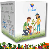 Seed Starter DIY Grow Kit for Gifting | Best Eco-Friendly Return Gift Ideas for Kids & Beginners | Easy to Grow it Yourself Gardening Set for Home & Kitchen Garden | Pack of 1 - Utkarsh Agrochem Pvt ltd. 