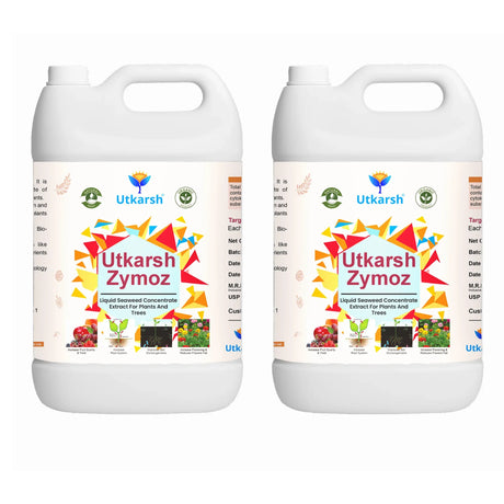 Liquid Seaweed Concentrate Extract, Fertilizer for Plants Home Garden and Trees, Biostimulant - Zymoz - Utkarsh Agrochem Pvt ltd. 
